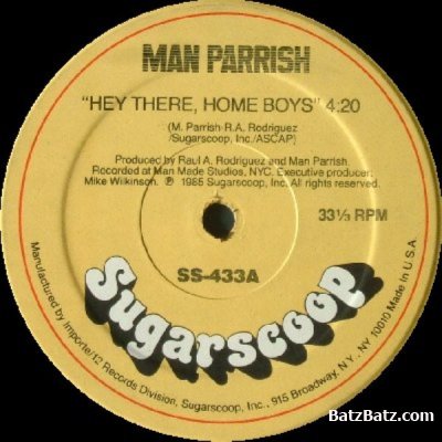 MAN PARRISH - Hey There Home Boys (Vinyl, 12) (1985)